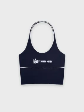 Small Steps Halter Top - Navy