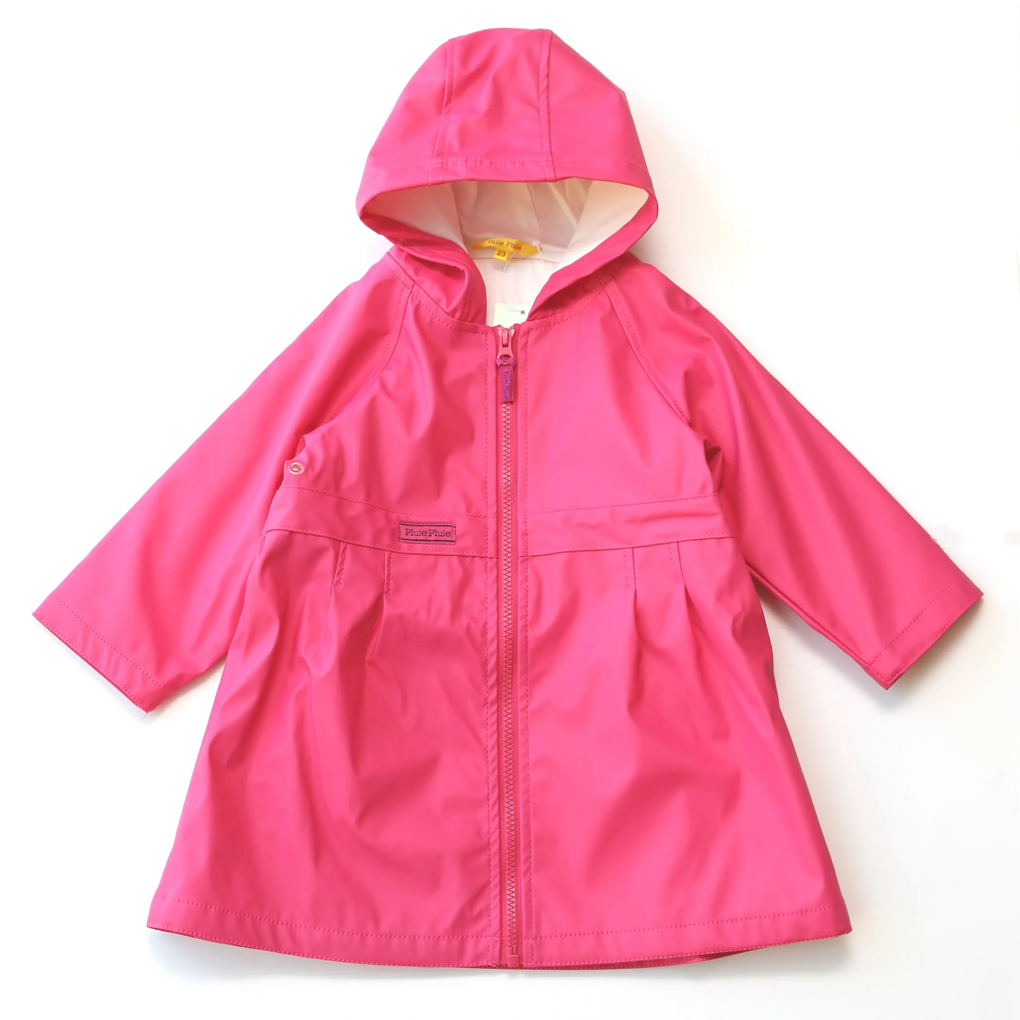 Solid Fuchsia Raincoat