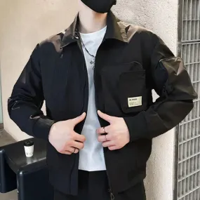 Streetwear Zipper 3D Pockets Bomber Jacket