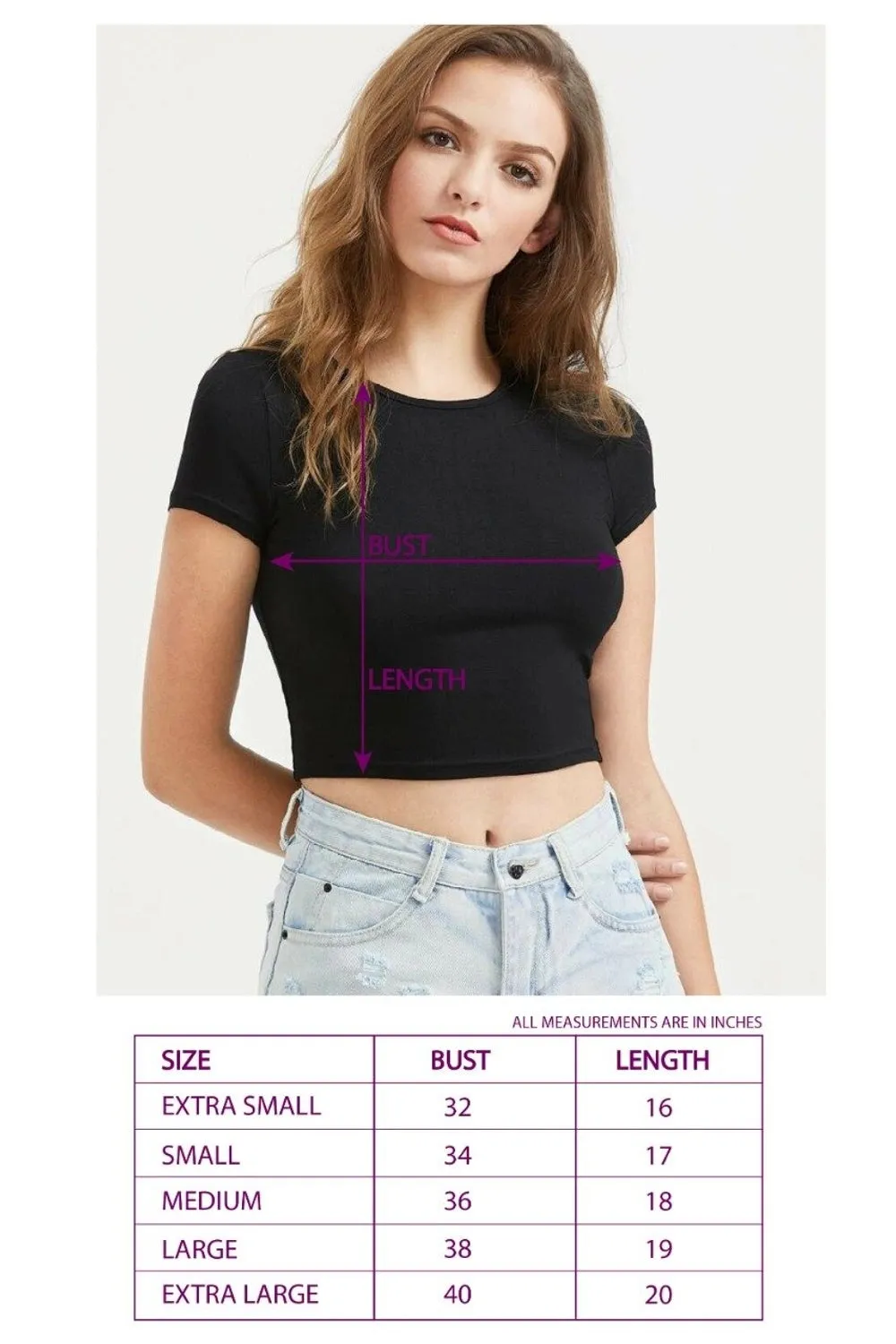 Surplice Neck Crop Top Black