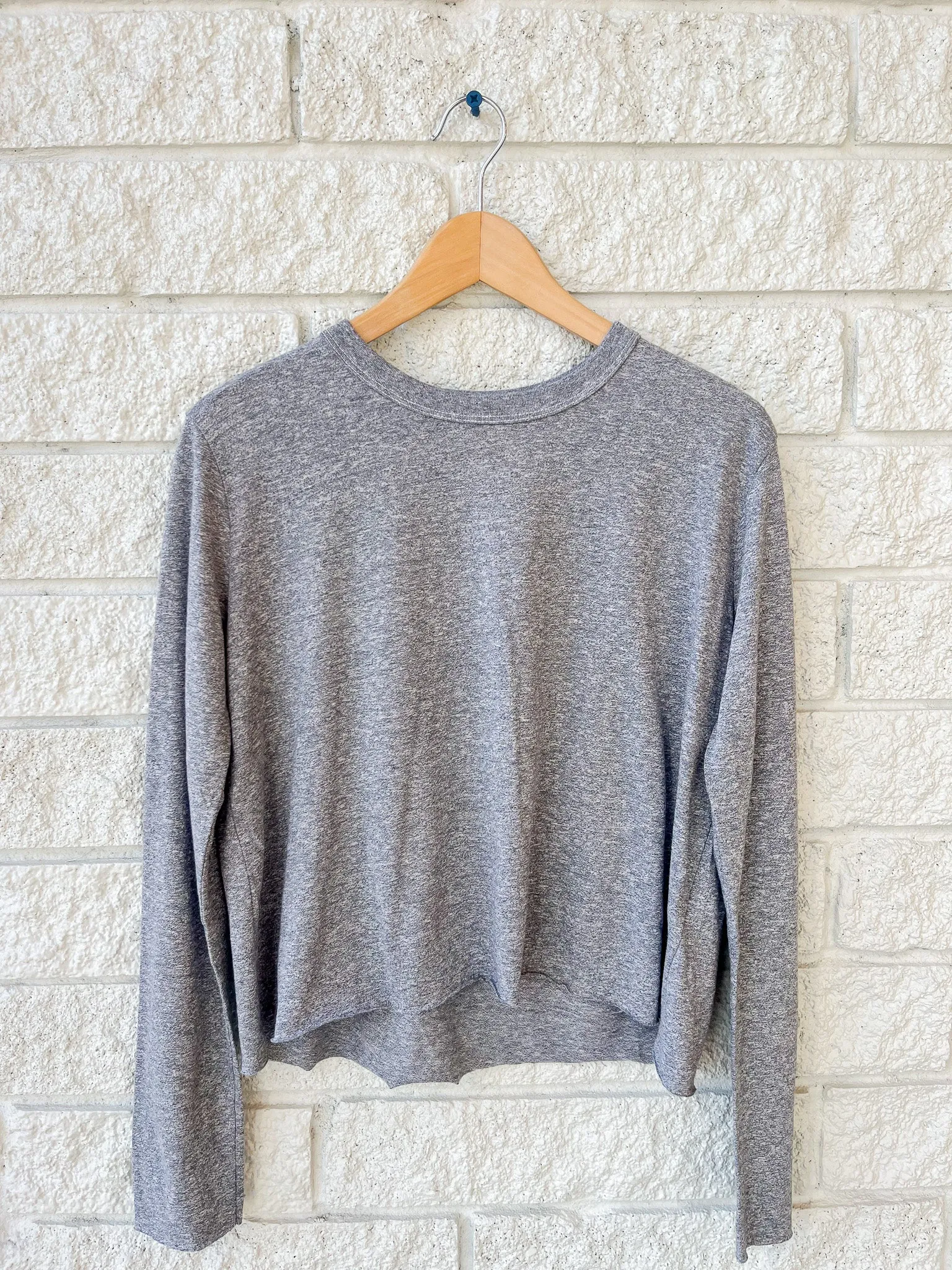 The Long Sleeve Crop Tee