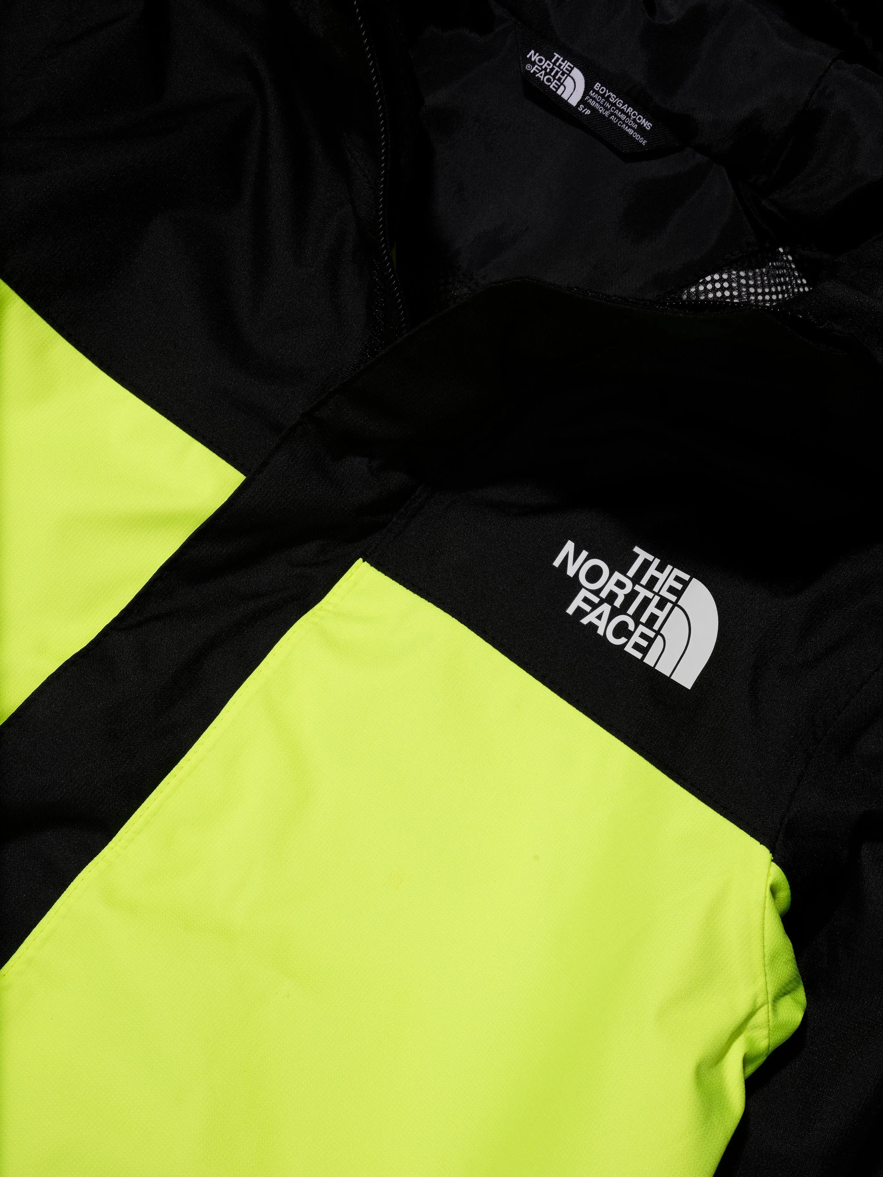 The North Face Boys Antora Rain Jacket in Yellow