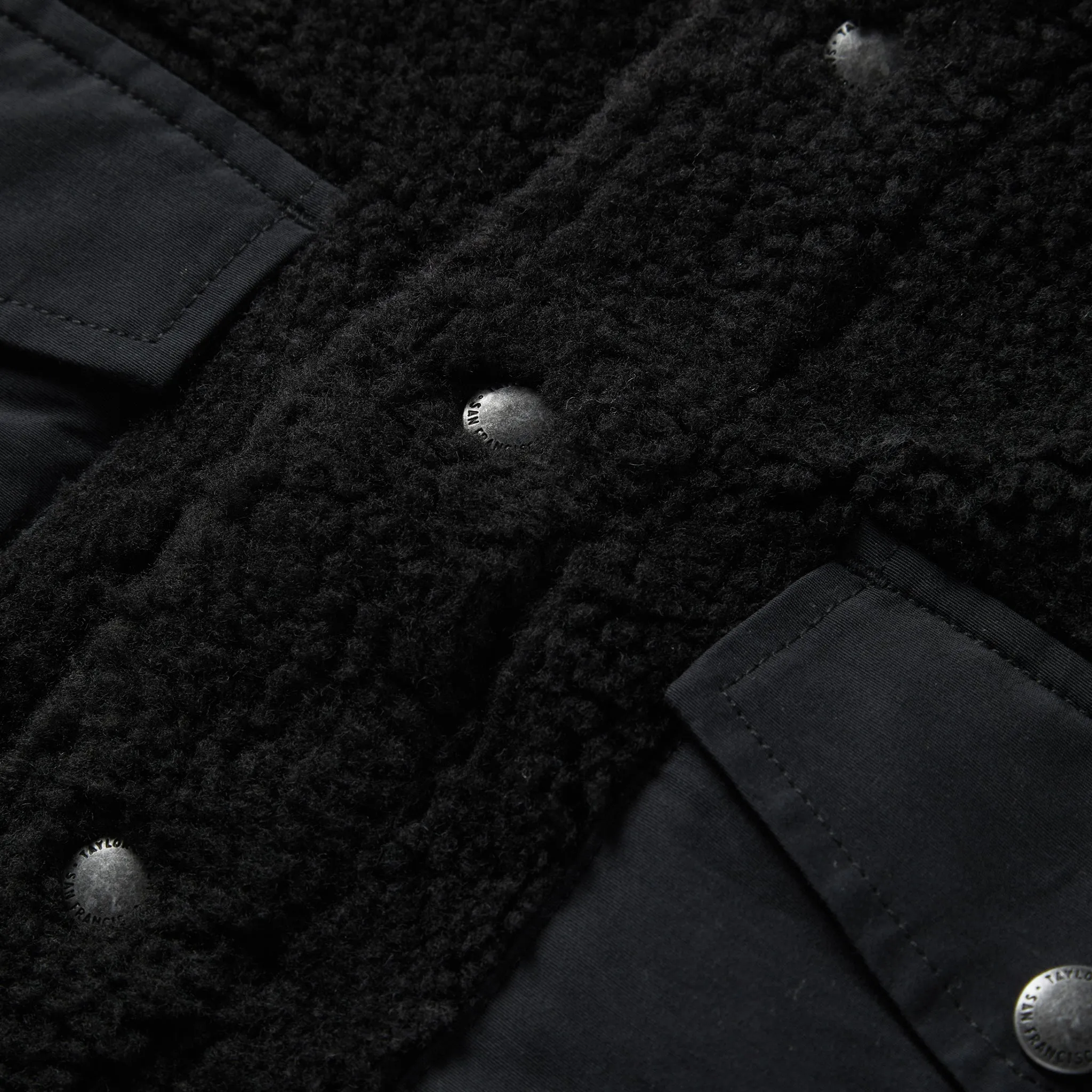 The Timberline Jacket in Onyx Sherpa