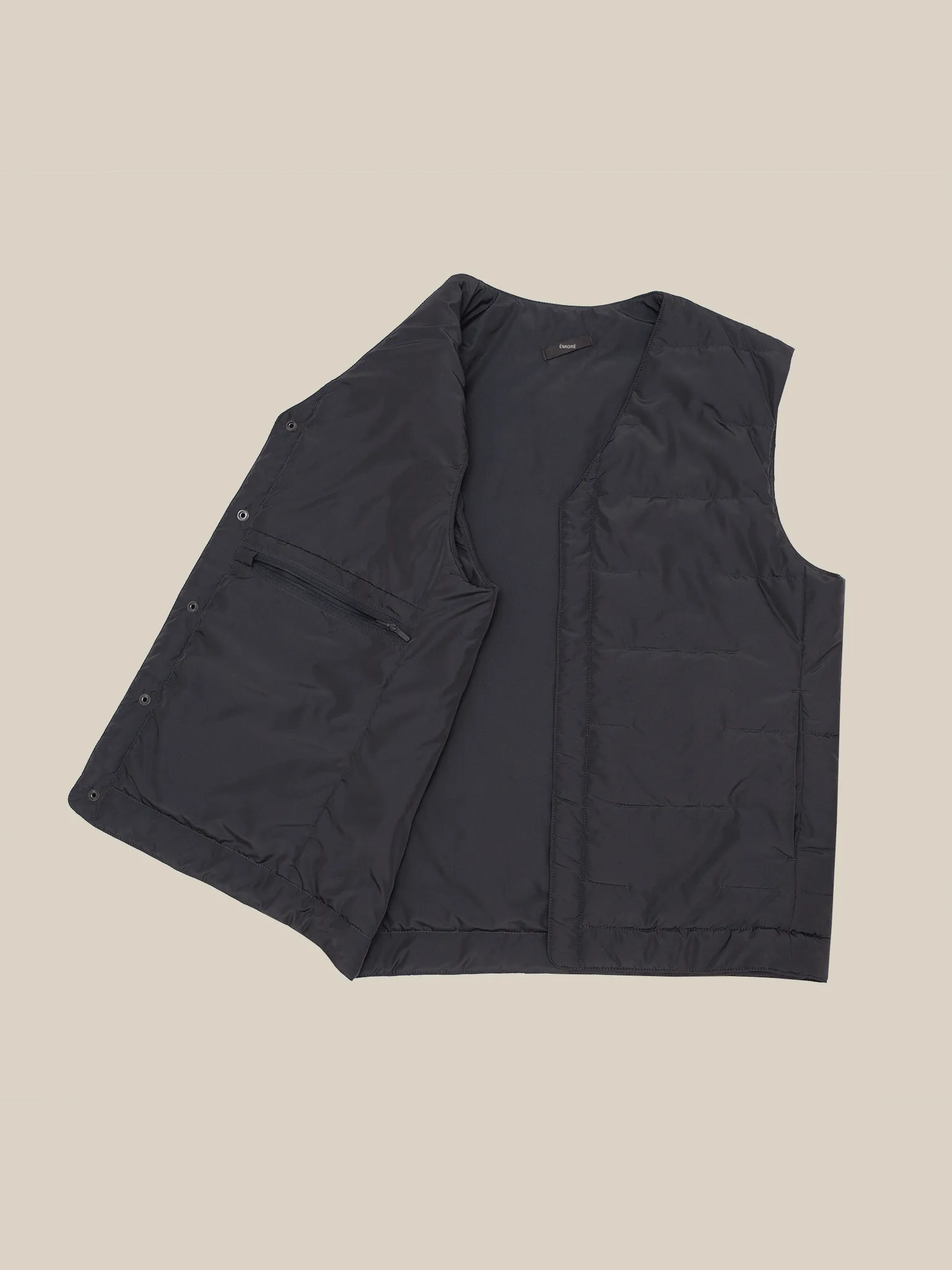 Thermal Travel Gilet - Downtown Grey