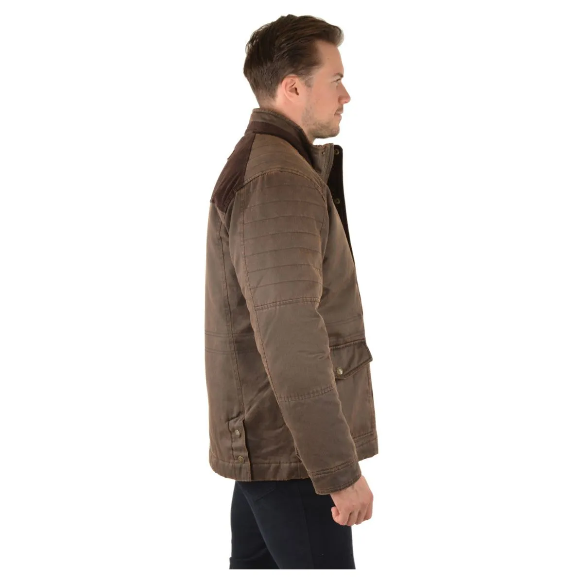 Thomas Cook Bradman Faux Oilskin Jacket Men's