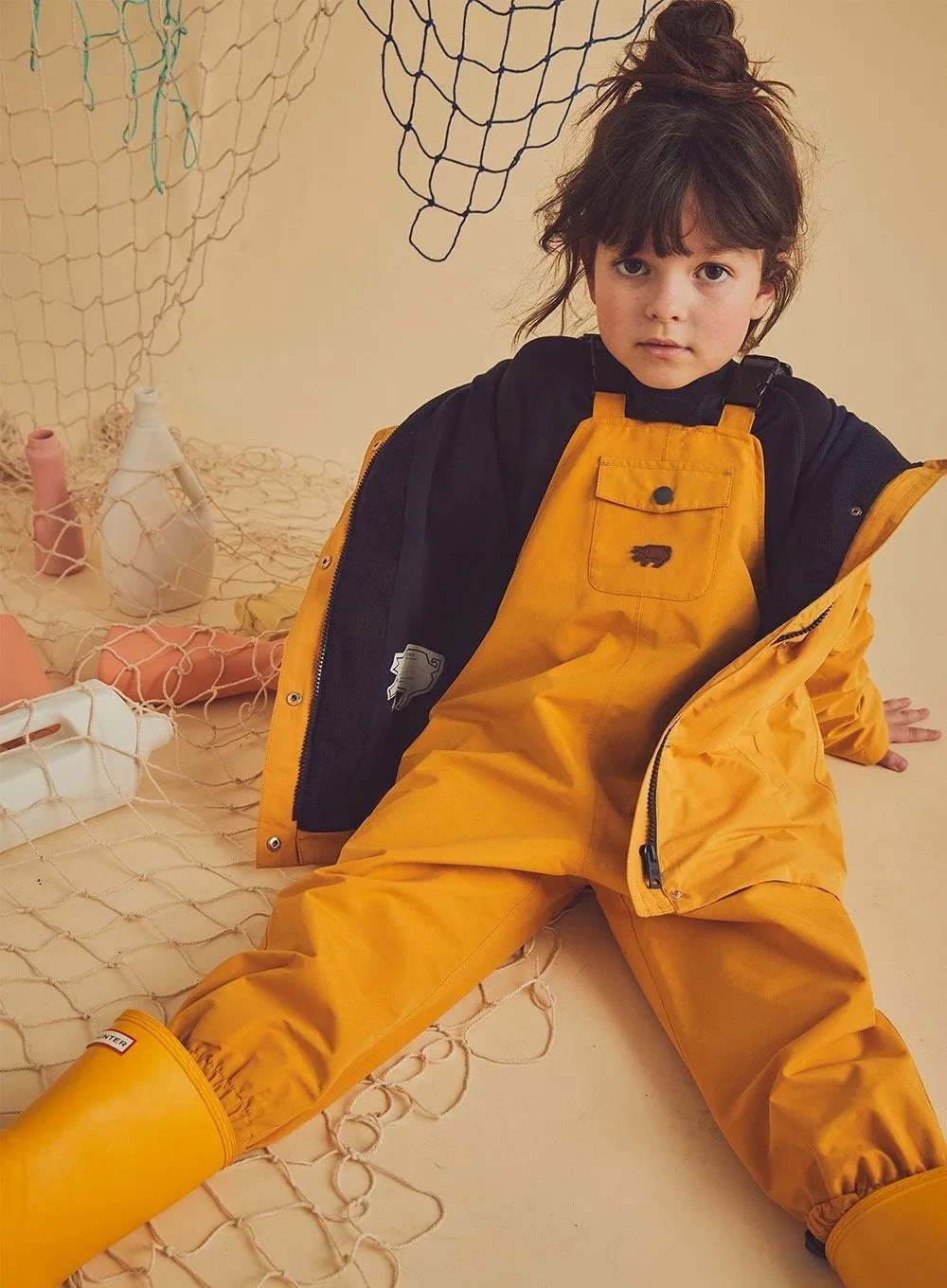 Toastie Classic Waterproof Overalls in Yellow