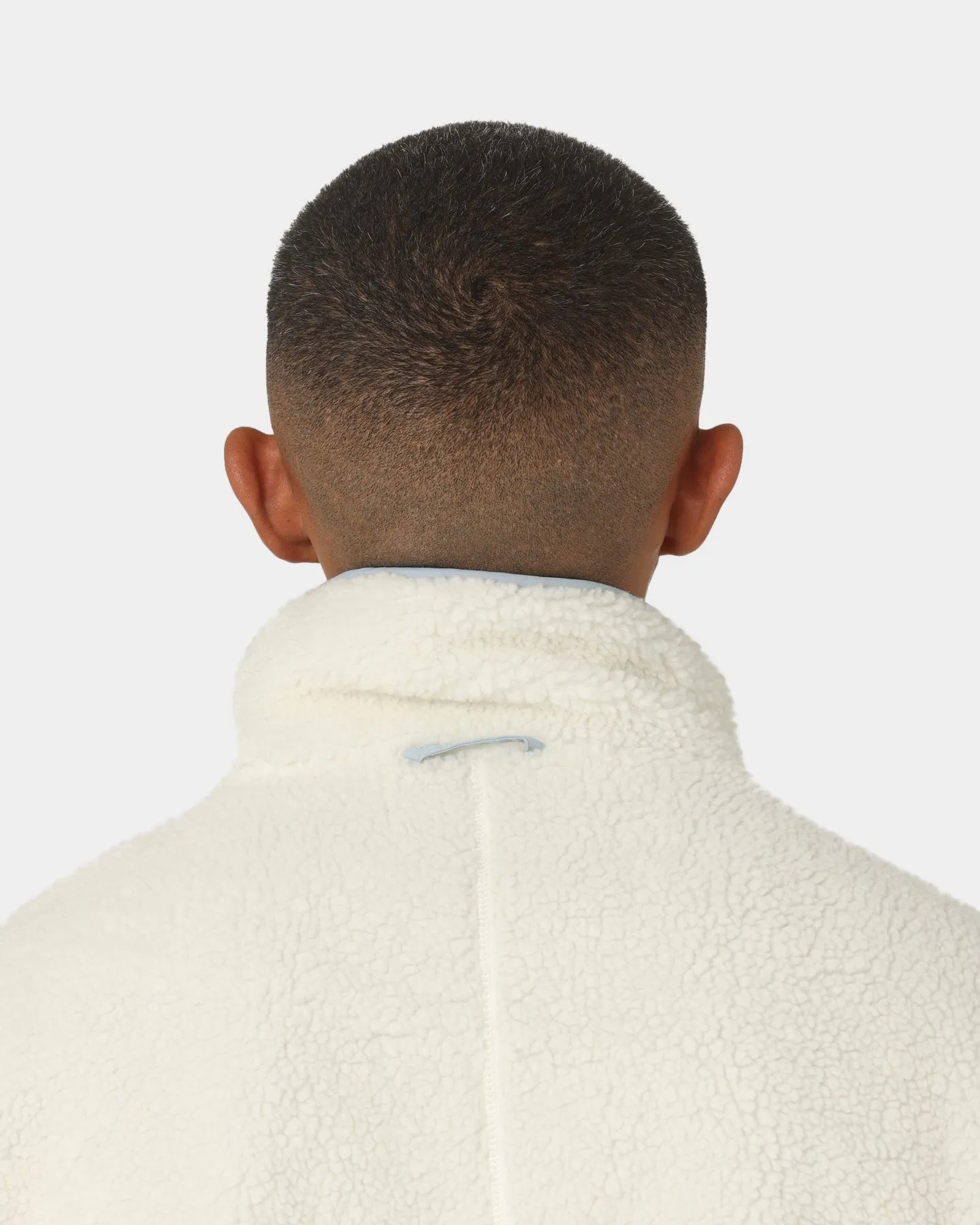 Tommy Jeans Reversible Sherpa Jacket Cloudy