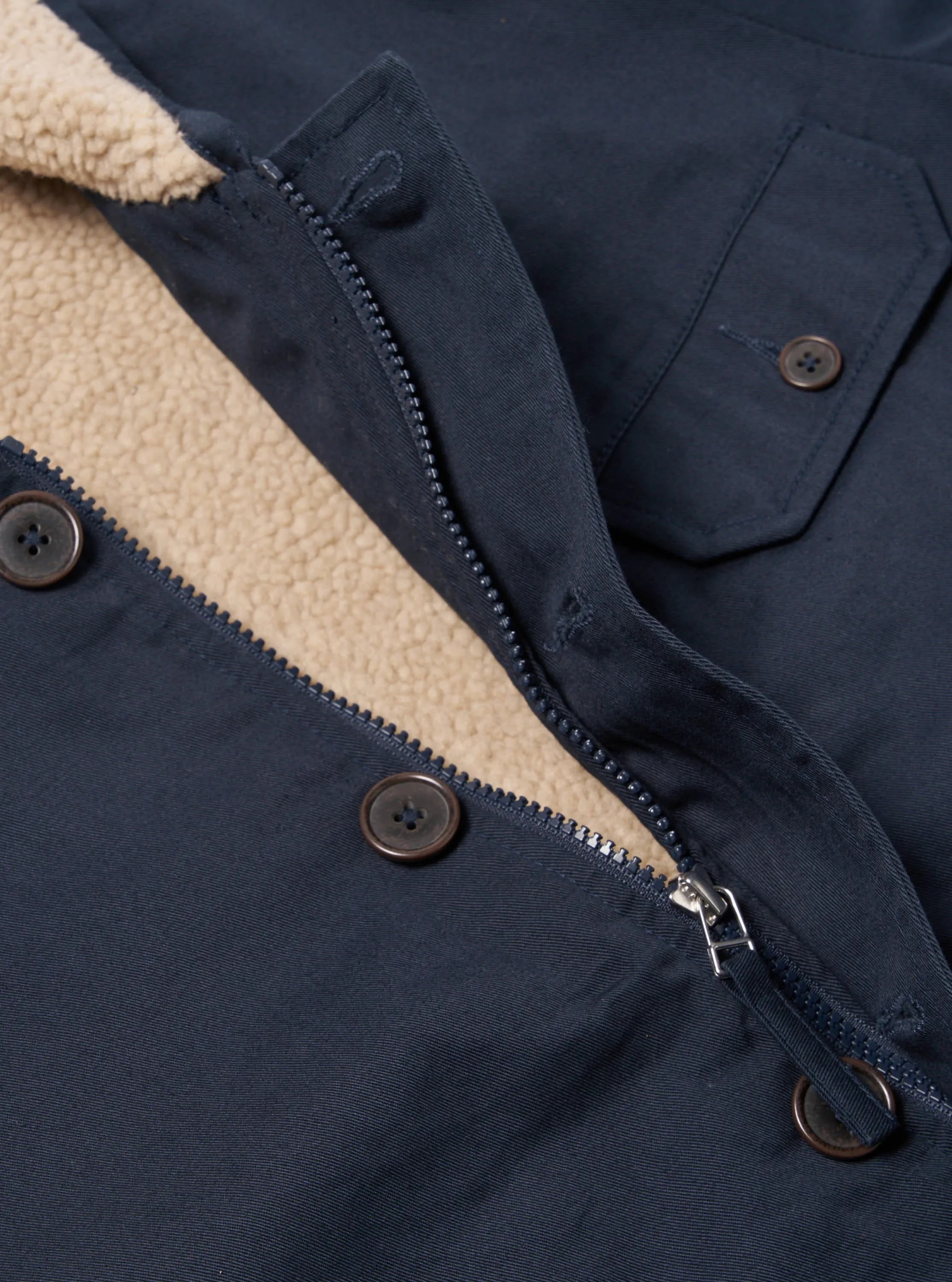 Universal Works N1 Jacket in Navy Twill