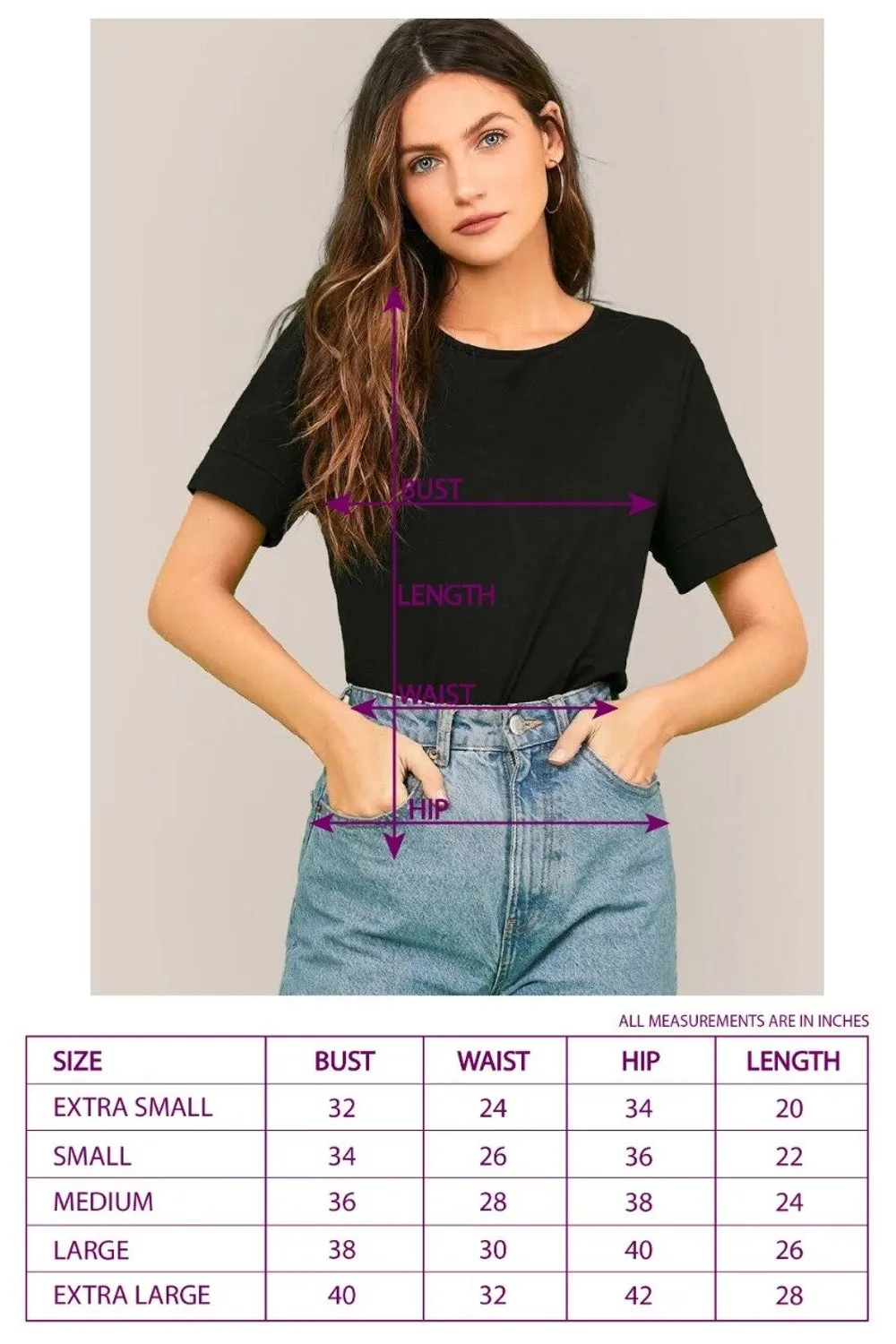 V Neck Crop Tee