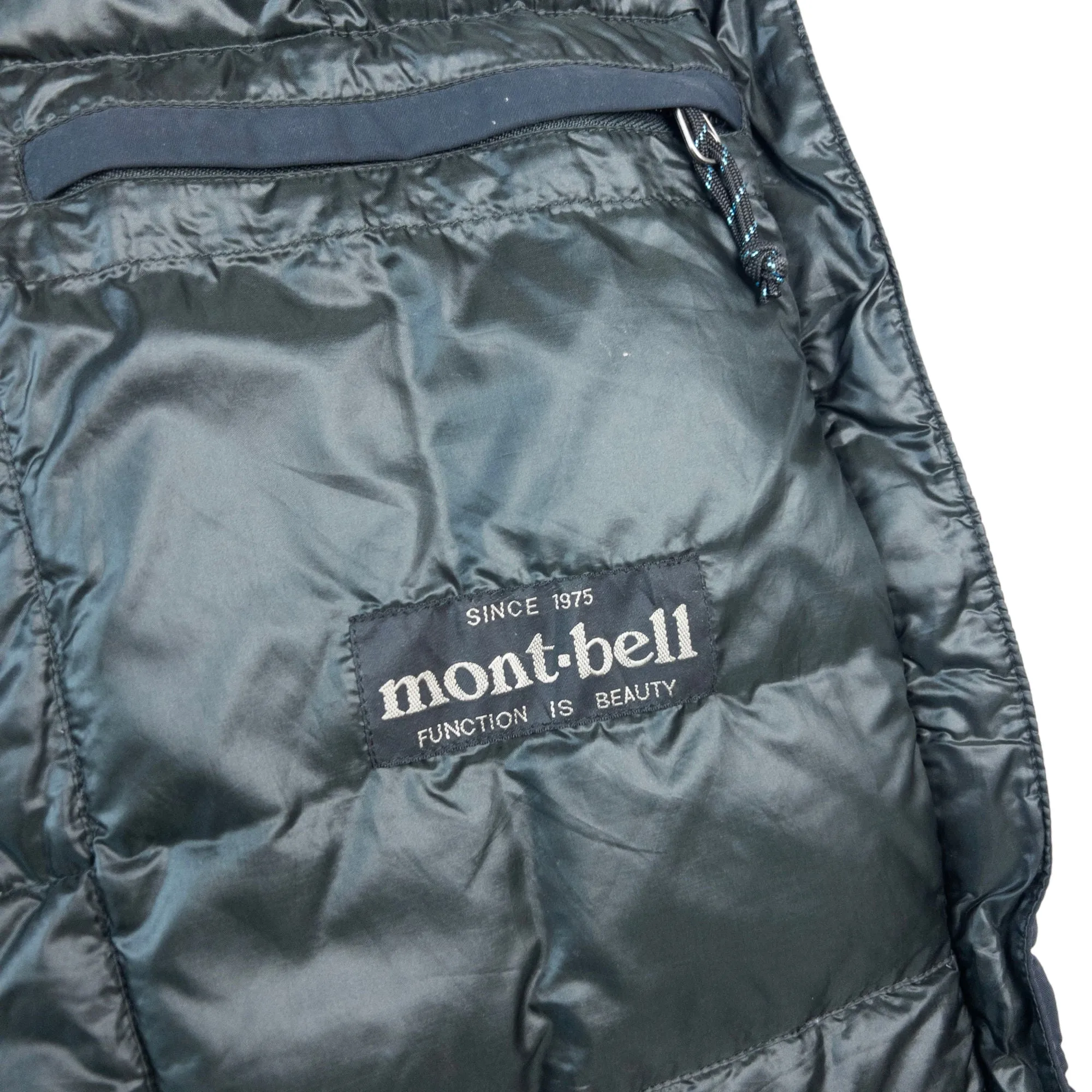 Vintage Montbell Padded Zip Up Raincoat Size L