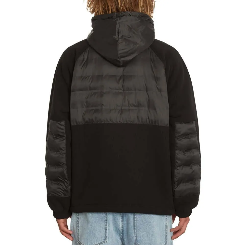 Volcom Muzzar Fuzzar Zip Lined Fleece Black