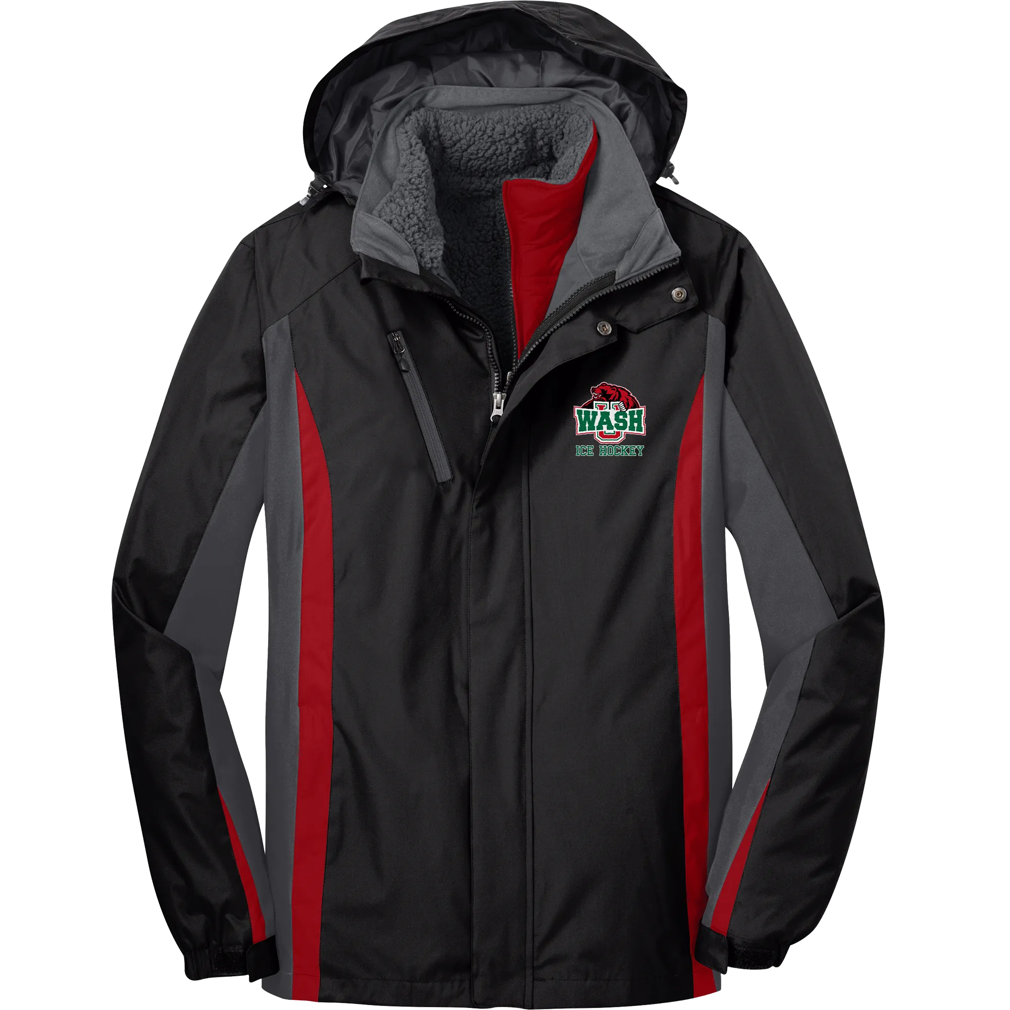 Wash U Colorblock 3-in-1 Jacket