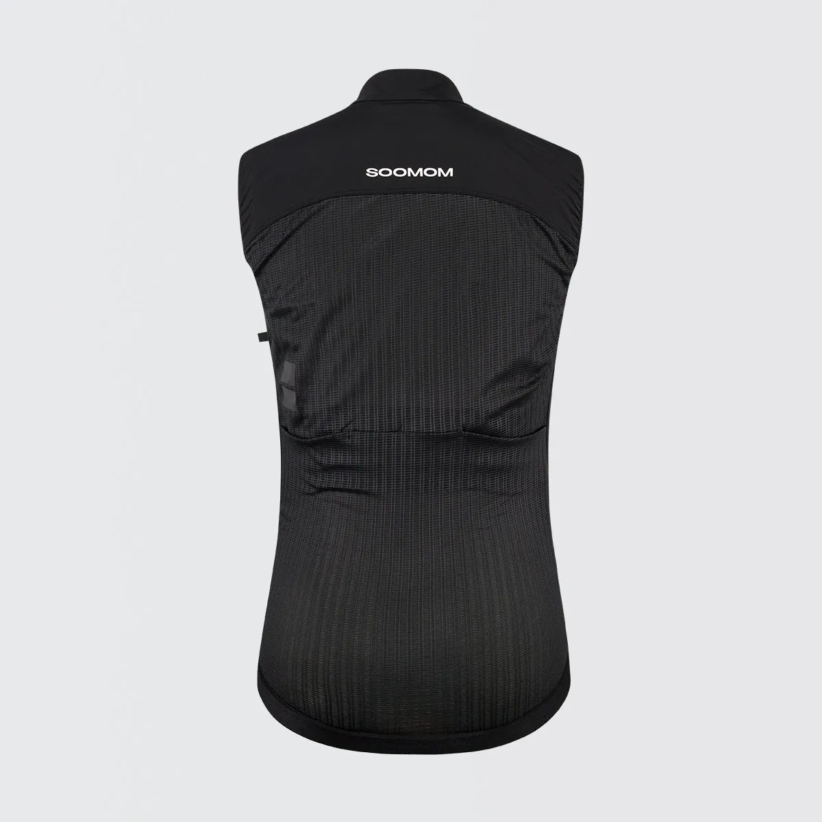 Women's Race Lightweight Windproof Gilet - Black