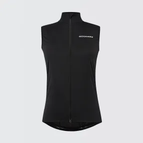 Women's Race Lightweight Windproof Gilet - Black