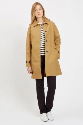 Women's Raincoat Camel