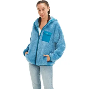 Women's UGG Kadence Blue Bell Fleece Sherpa Hoodie