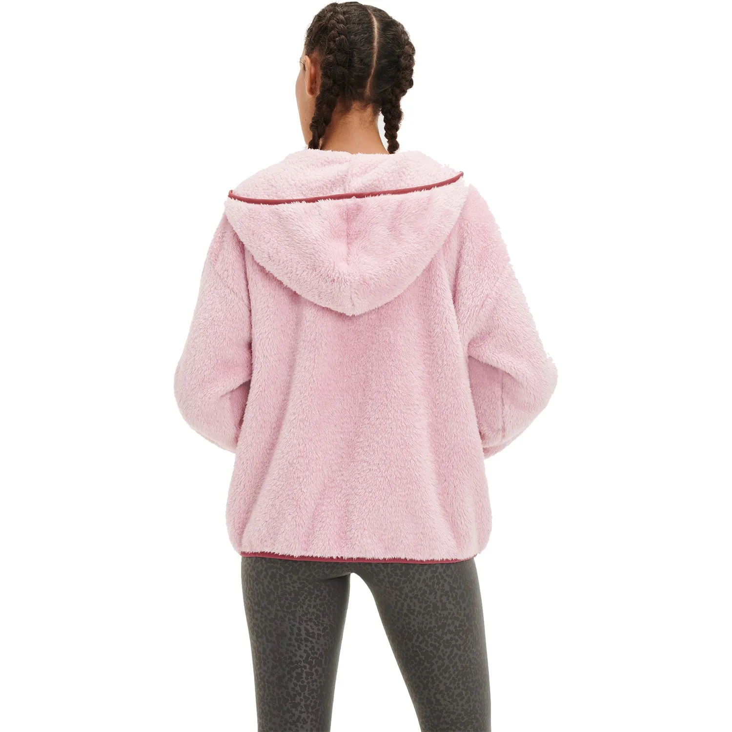 Women's UGG Kadence Lavender Breeze Fleece Sherpa Hoodie