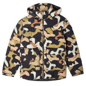 Woolrich Heritage Terrain Camo Jacket Green Script Camo