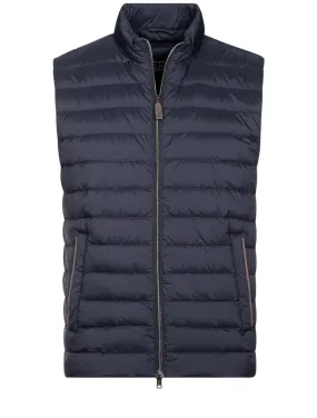 Woven Gilet Blue