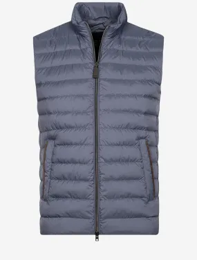 Woven Gilet Powder Blue