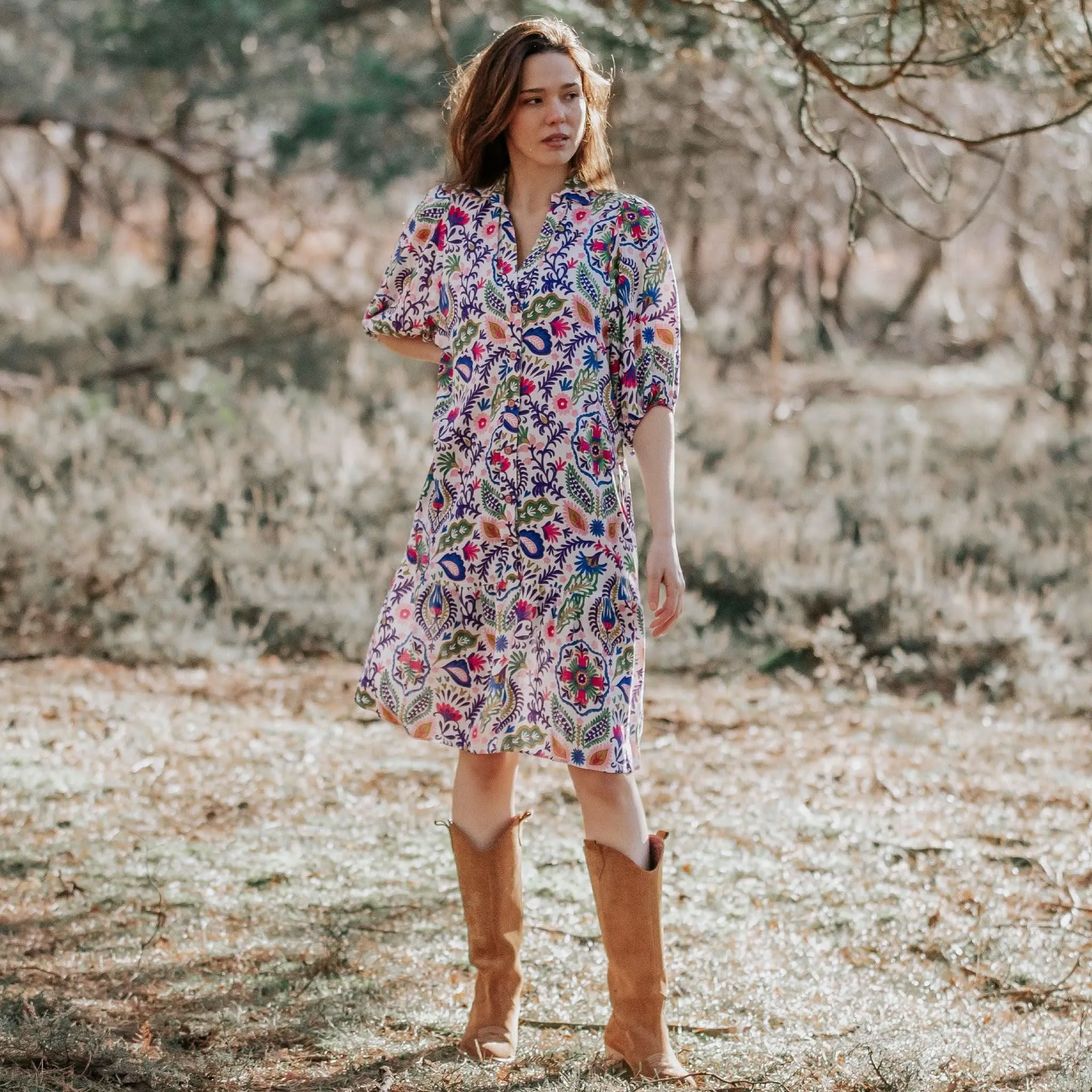 Zuri Shirt Dress